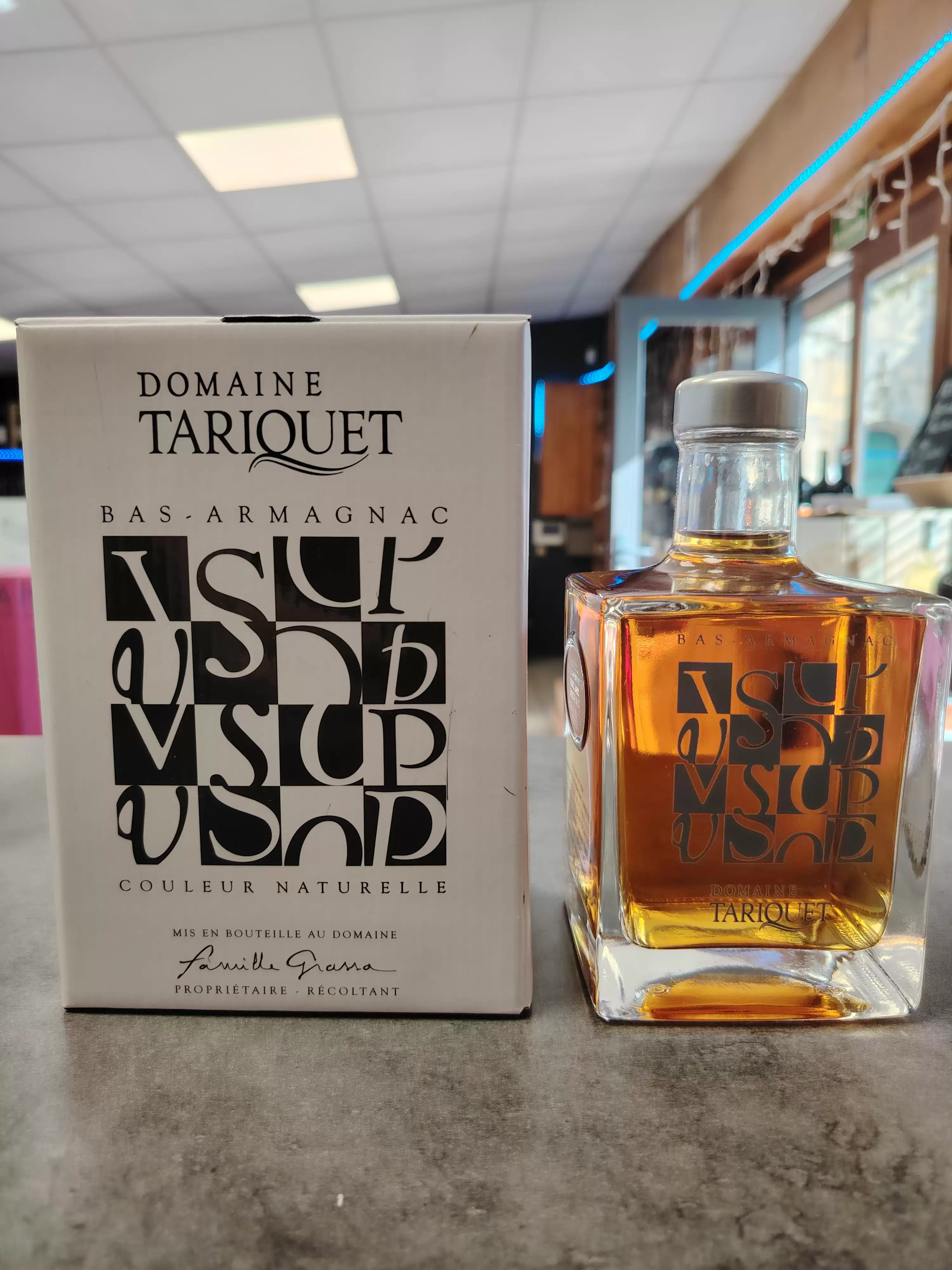 BAS ARMAGNAC CARAFE XO CHANCE TARIQUET 70CL