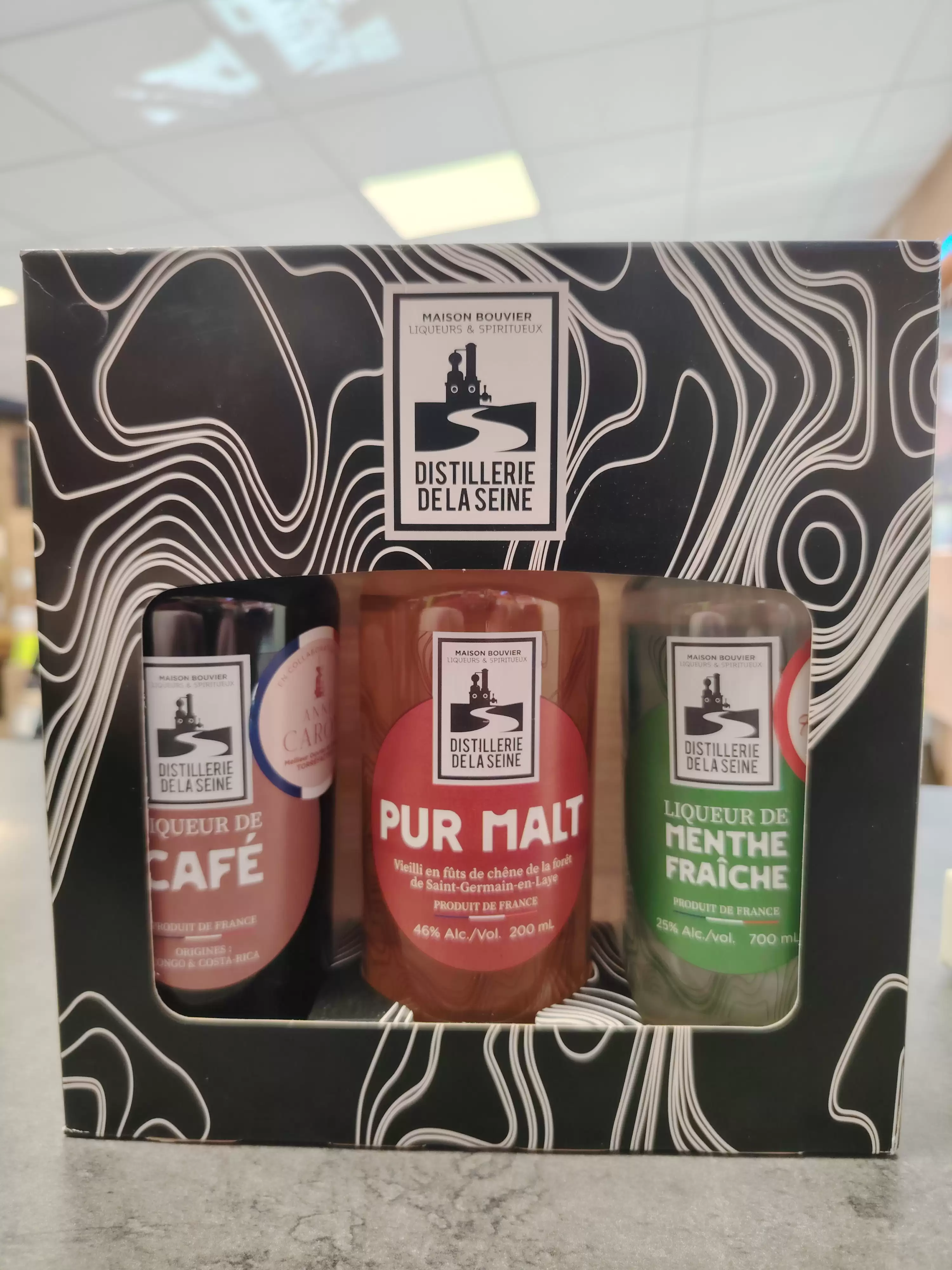 PURE MALT/MENTHE/CAFE COFFRET 3X20CL