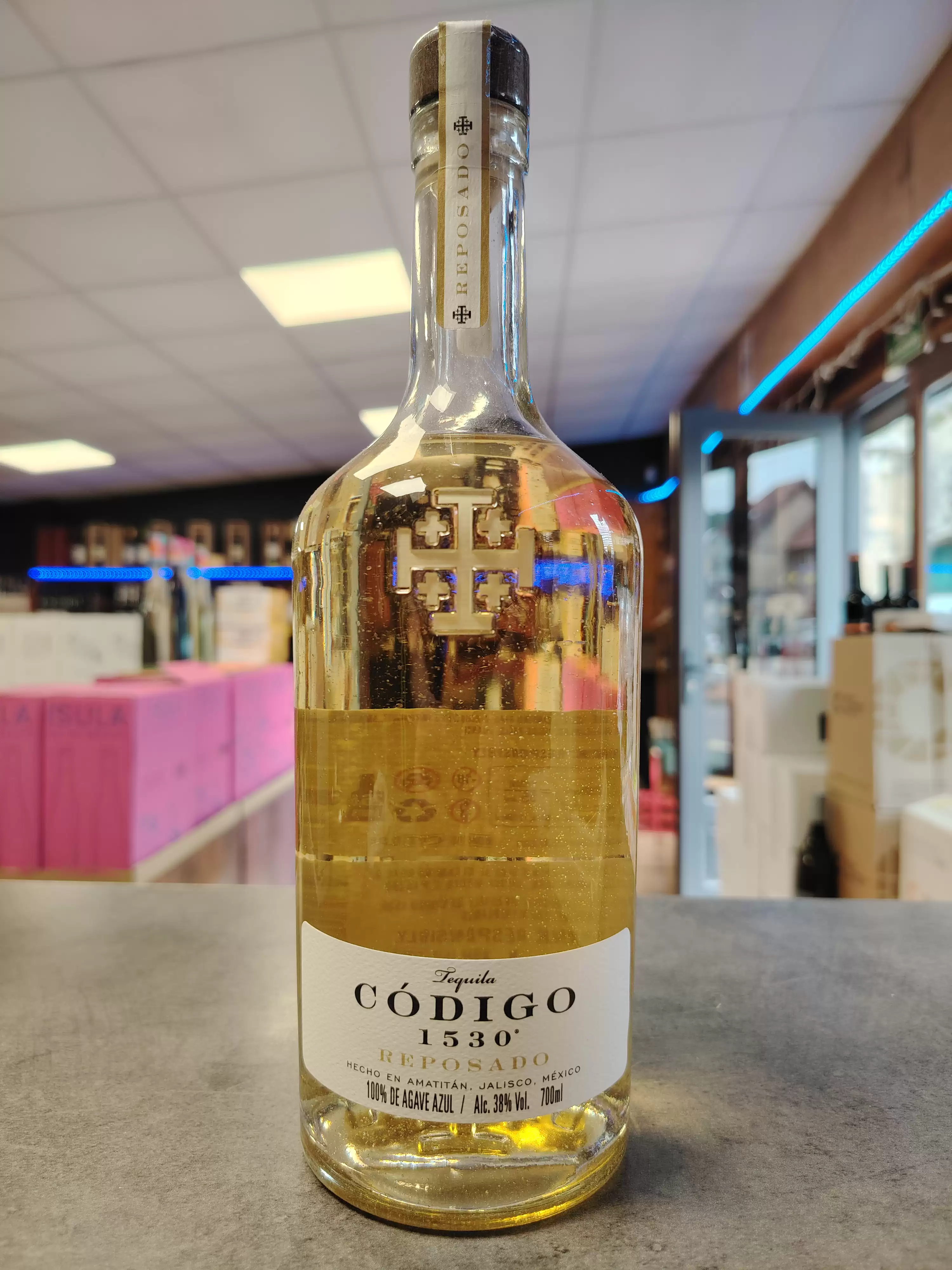 TEQUILA CODIGO 1530 REPOSADO