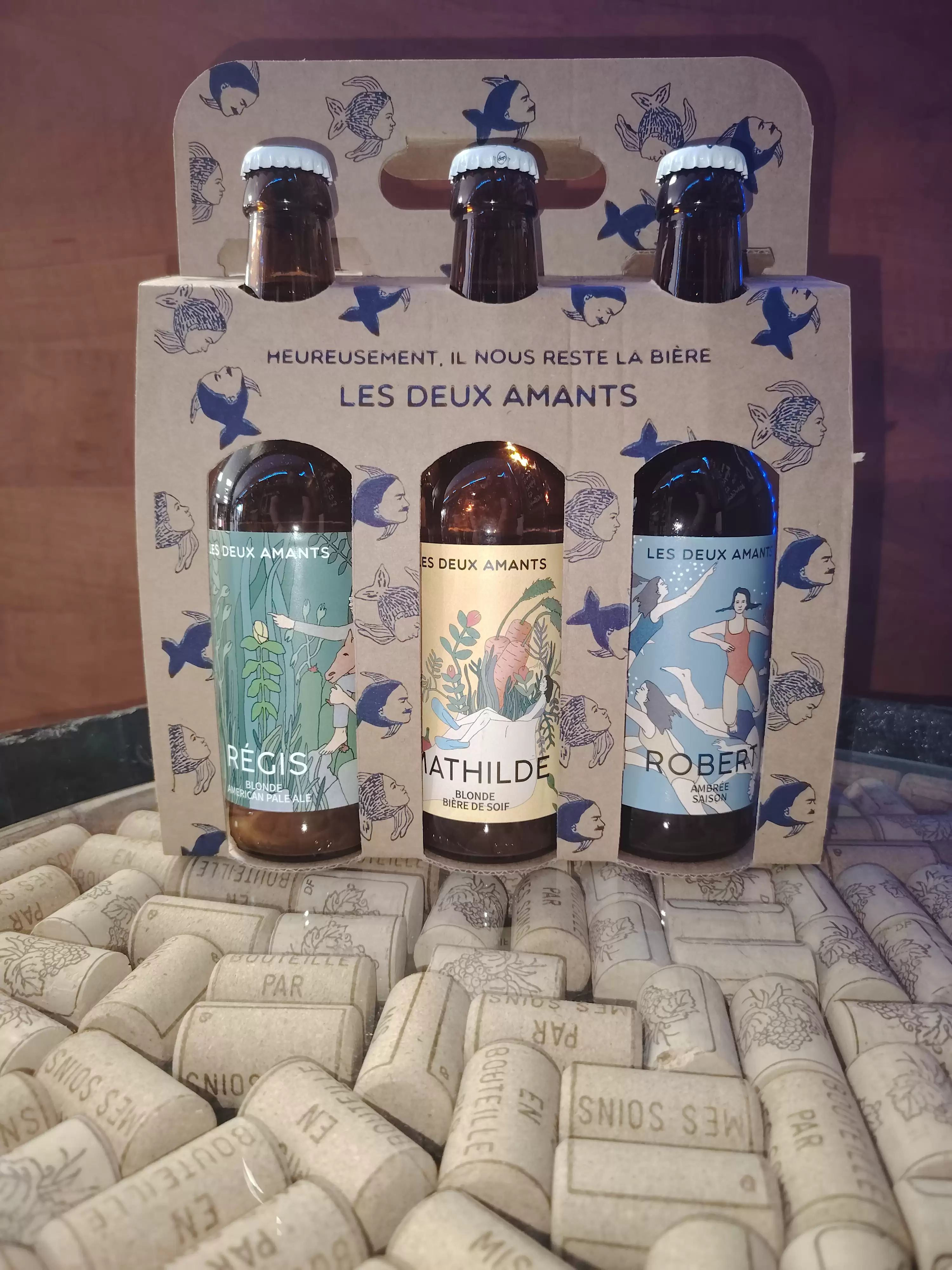 LES 2 AMANTS COFFRET 3X33CL