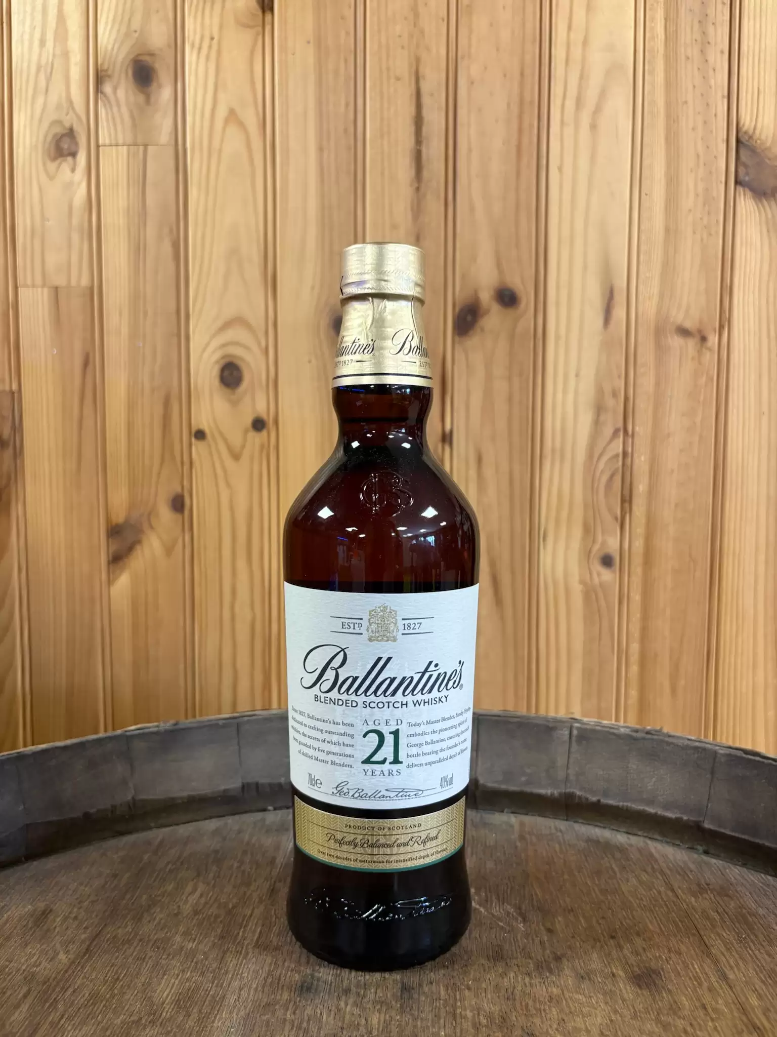 BALLANTINES 21ANS BLENDED/ ECOSSE