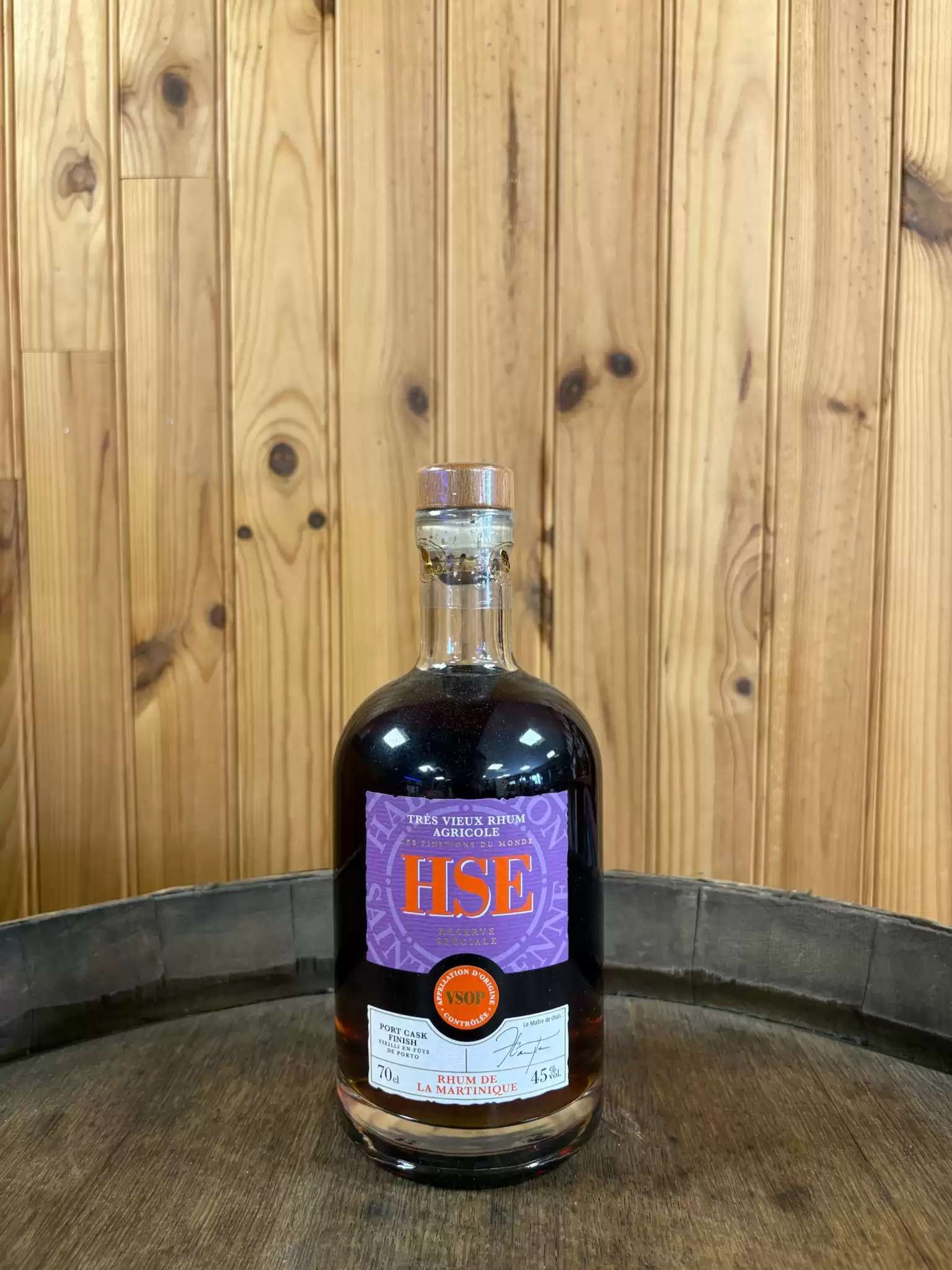 HSE TRES VIEUX RHUM VSOP PORTO/ MARTINIQUE