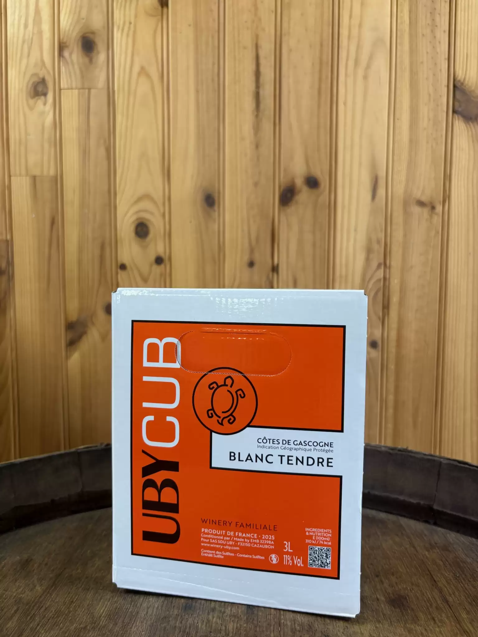 UBY GASCOGNE VDF DOUX BLANC 3L