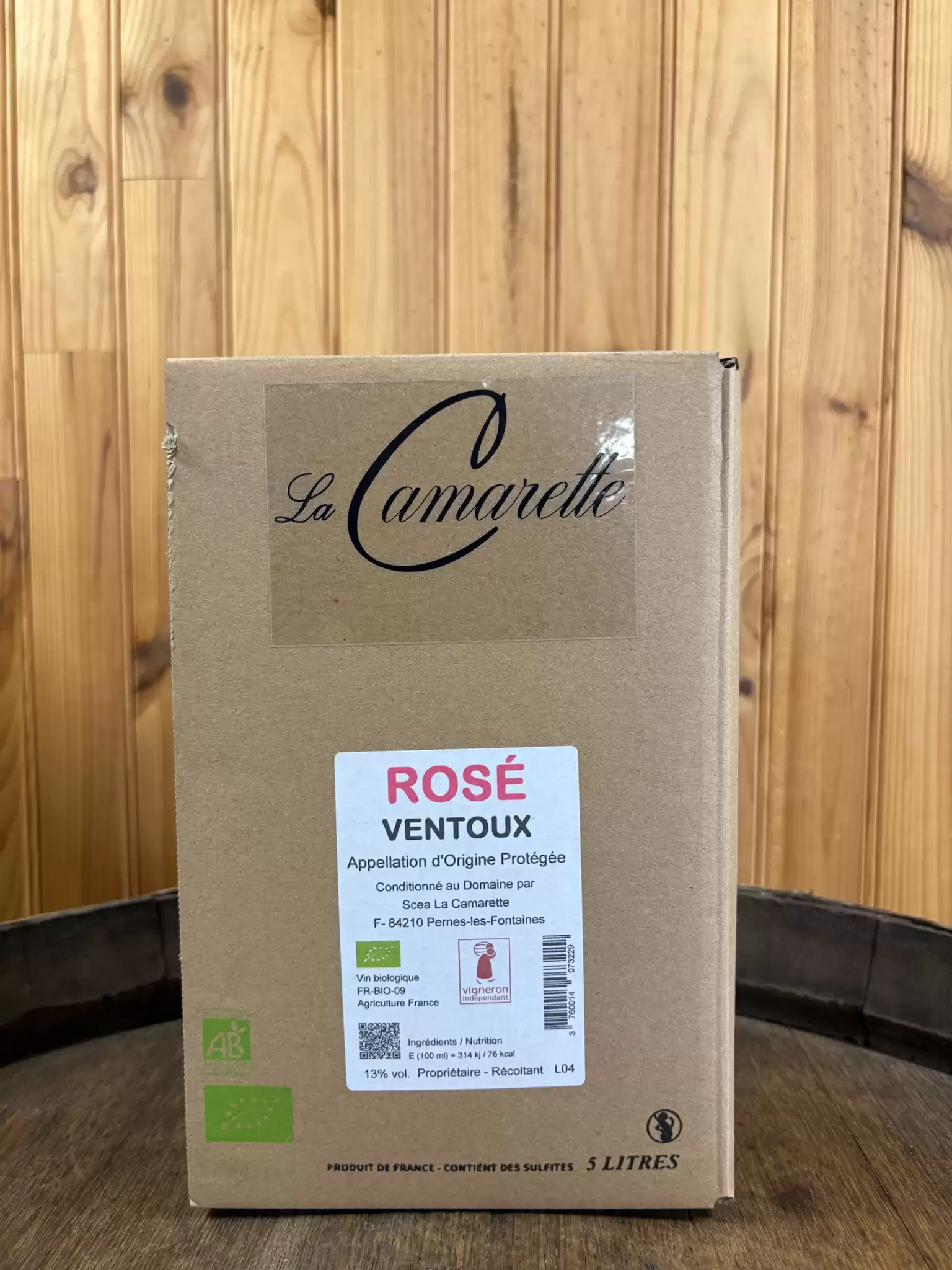 VENTOUX AOP ROSE BIO 5L