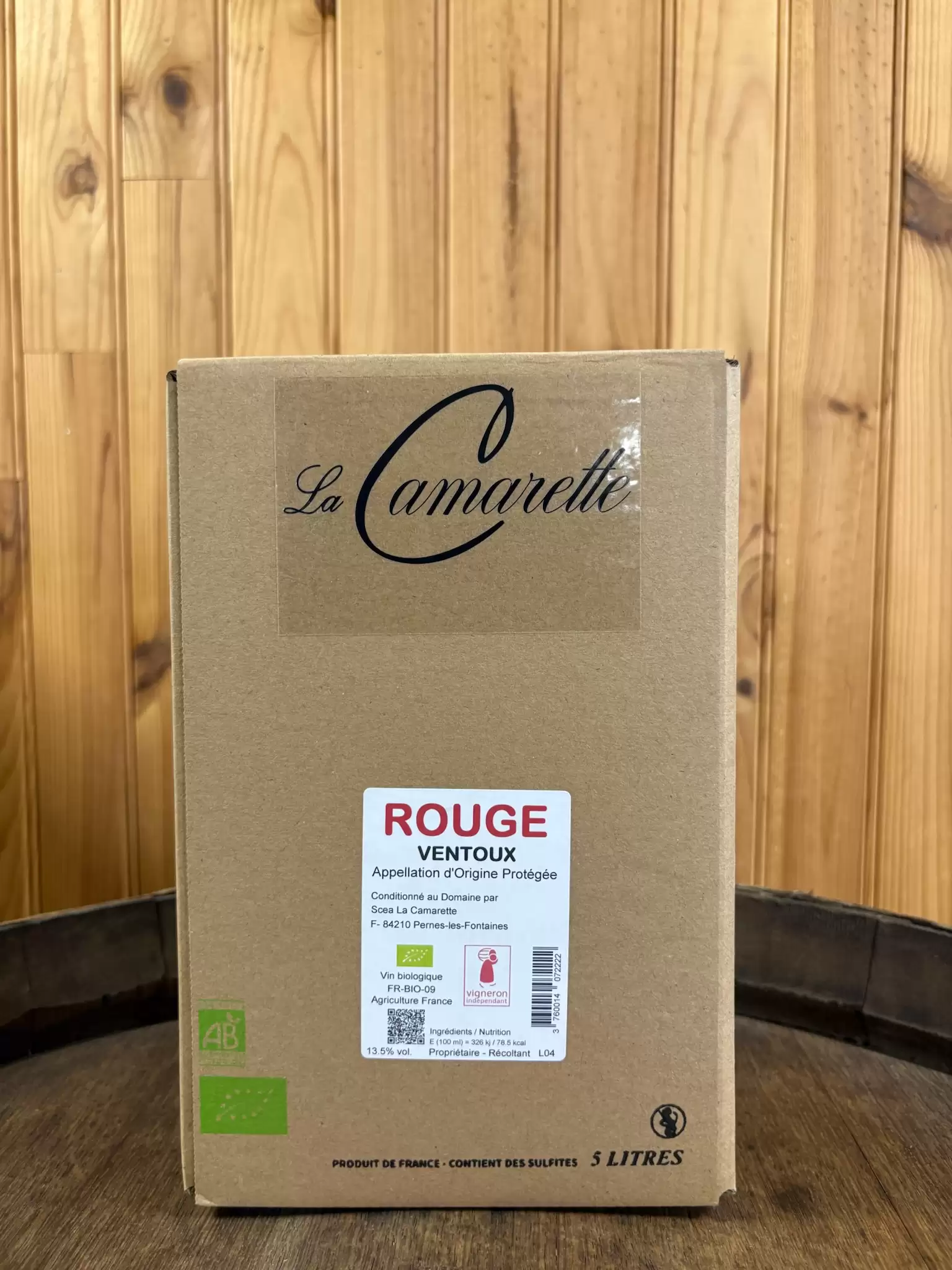 VENTOUX AOP ROUGE BIO 5L